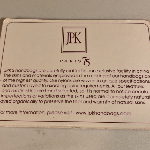 JPK Ballistic Nylon Crossbody Bag Handbag Tomato Red - Picture 7 of 11